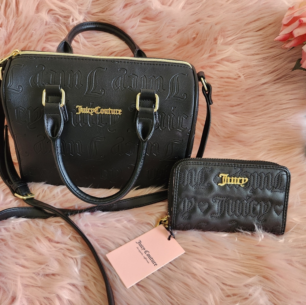Juicy Coutire Satchel a d Wallet Combo